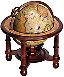 Globe Antique Mercator 1541 (reproduction). Cliquez sur l'image pour voir la fiche détaillée de l'article.